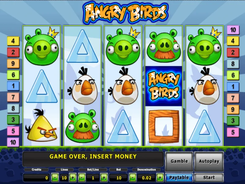 Tính năng Spin đặc biệt chỉ có tại Angry Birds Slot